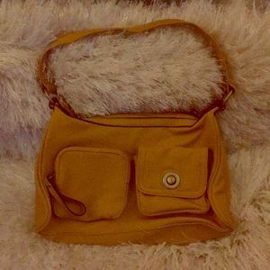 Mustard yellow purse